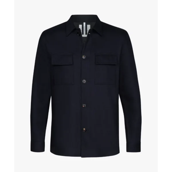 Profuomo Overshirt PPVF30003a Donkerblauw