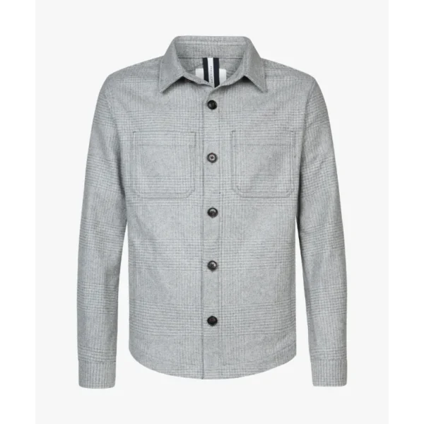 PPVF30020A_103_P Profuomo Overshirt PPVF30020a Grijs