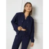 Refined Department Bomber Elysia R2409450633 Donkerblauw
