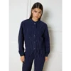 Refined Department Bomber Elysia R2409450633 Donkerblauw
