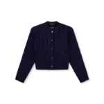 Refined Department Bomber Elysia R2409450633 Donkerblauw