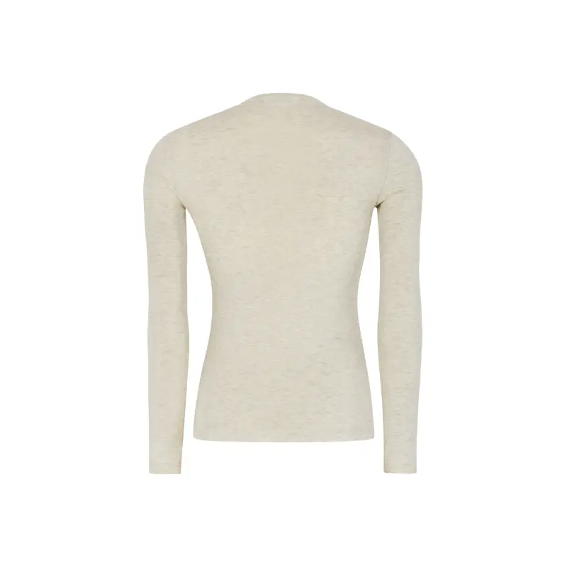 SR424-300 - 282 Arctic Wolf Melange - Extra 5 Soft Rebels Top SRroman SR424-300 Off-White