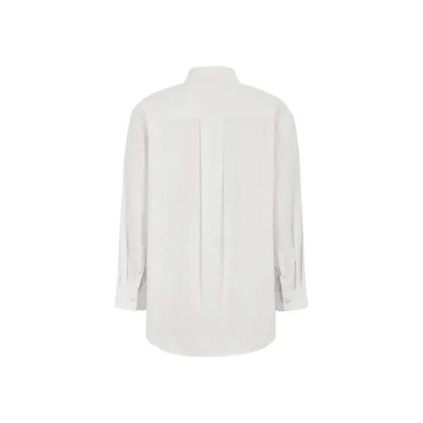 SR424-710 - 002 Snow White - Extra 5 Soft Rebels Blouse SRveronica SR424-710 Wit