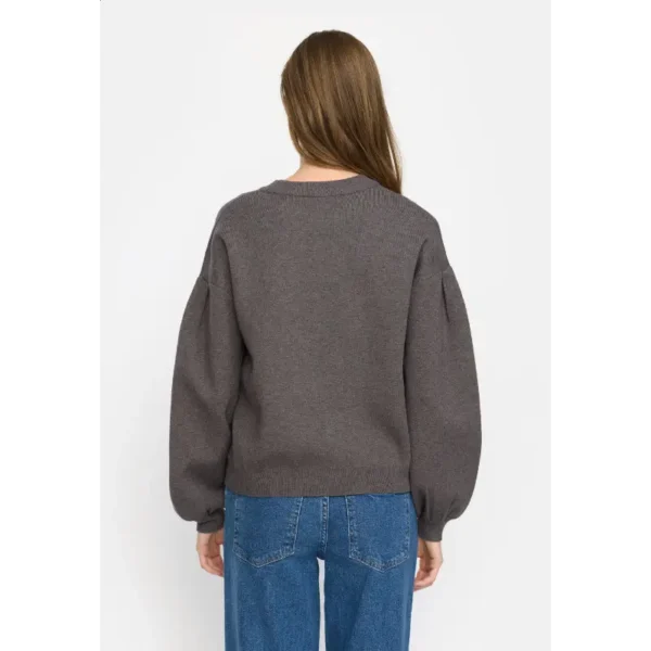 SR524-200 - 259 Morel - Extra 3 Soft Rebels Trui SRdalton SR524-200 Grijs