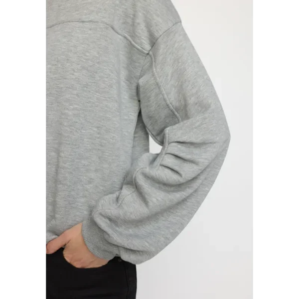 SR524-304 - 400 Grey Melange - Extra 4 Soft Rebels Sweater SRscout SR524-304 Grijs