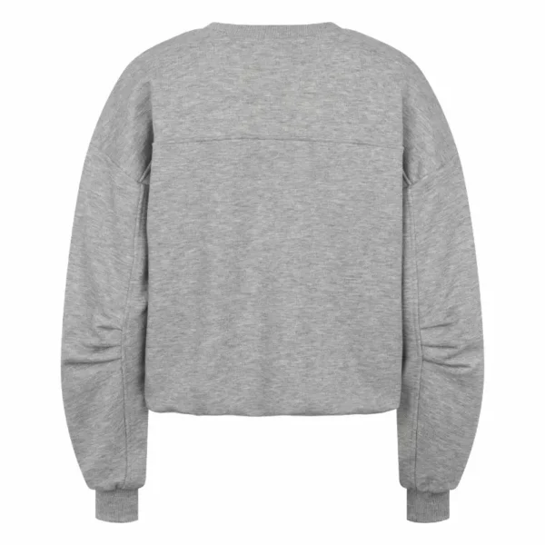 SR524-304 - 400 Grey Melange - Extra 5 Soft Rebels Sweater SRscout SR524-304 Grijs