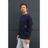 Kultivate Sweater Bryan 2401031002 Blauw
