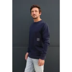 Kultivate Sweater Bryan 2401031002 Blauw