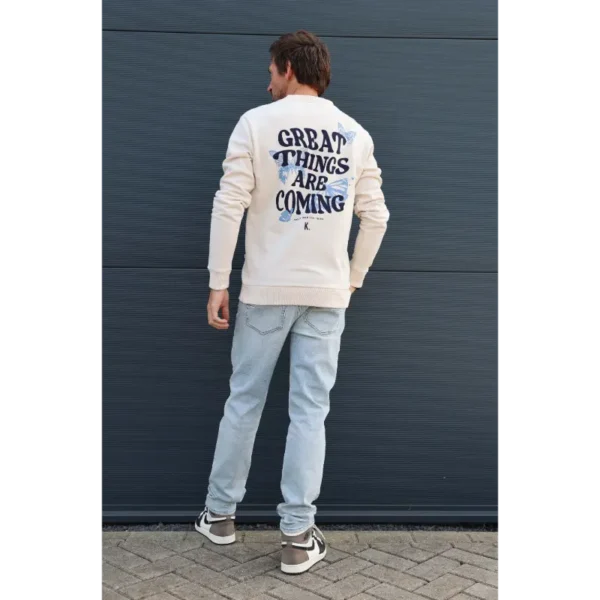 SWGREATTHINGS_LINEN_5 Kultivate Sweater Great Things 2401041003 Off-White