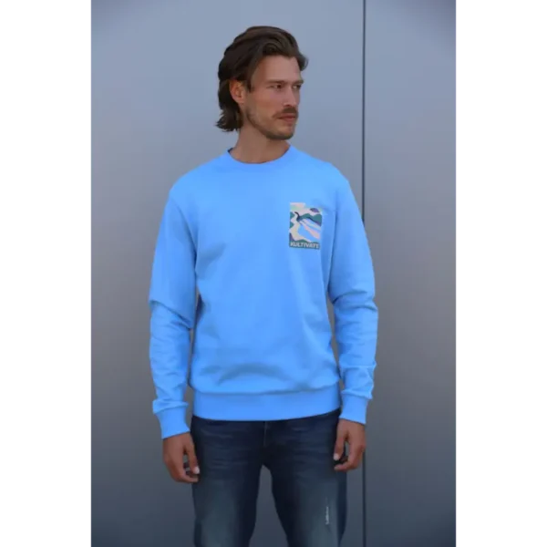 Kultivate Sweater Outdoors 2401031004 Blauw