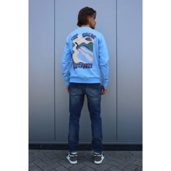 Kultivate Sweater Outdoors 2401031004 Blauw