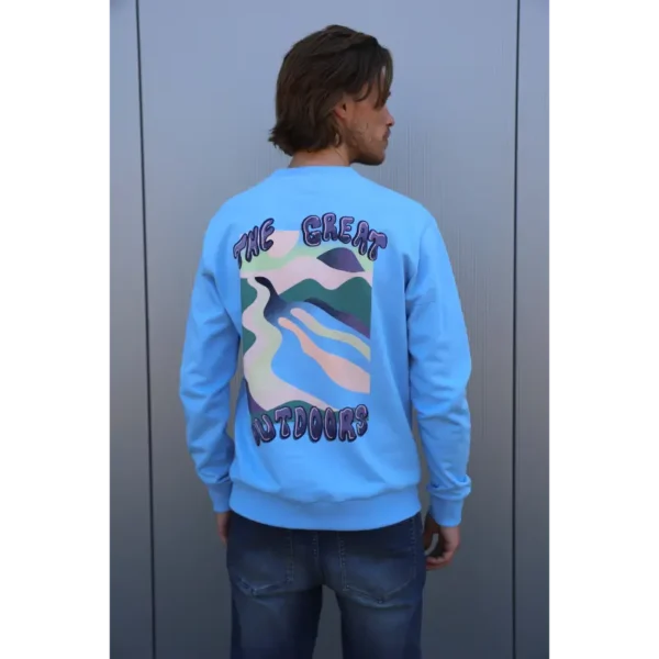 Kultivate Sweater Outdoors 2401031004 Blauw