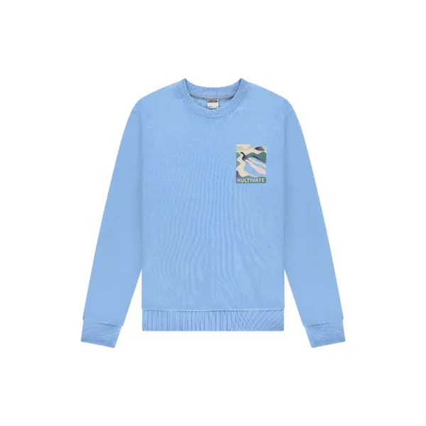 Kultivate Sweater Outdoors 2401031004 Blauw