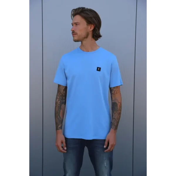 TSLOFI_DELLAROBBIABLUE_4 Kultivate T-Shirt Lofi 2201020216 Blauw