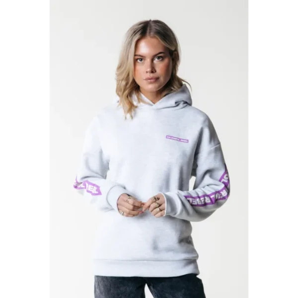 WH116124-213-Lightgreymelange-21456 Colourful Rebel Sweater WH116124 Grijs