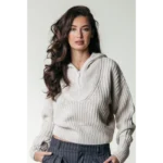 Colourful Rebel Trui Yfke WK116052 Beige