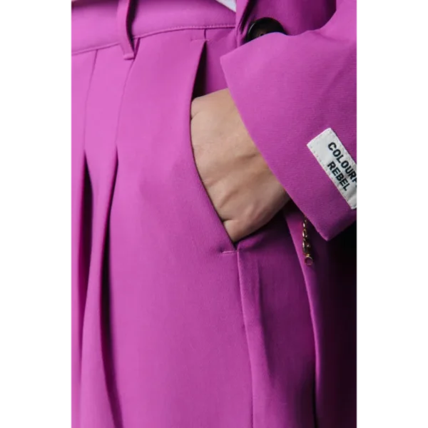WP116062-646-VioletPink-21350 Colourful Rebel Broek WP116062 Roze