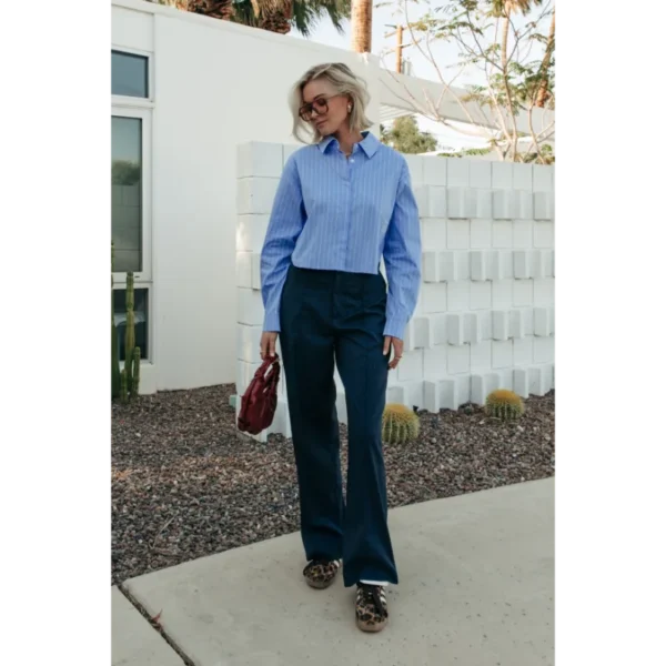 WP116262-508-Darkblue-21144 Colourful Rebel Broek WP116262 Donkerblauw