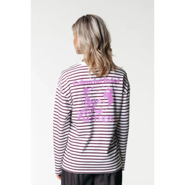 WT116135-645-PortRed-21527 Colourful Rebel Top WT116135 Rood