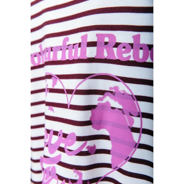 WT116135-645-PortRed-21531 Colourful Rebel Top WT116135 Rood