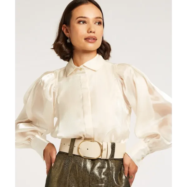 Josh V Blouse Amara JV-2409-0108 Off-White