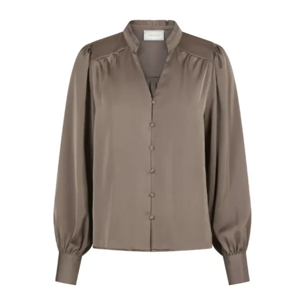 161545_811_0 Neo Noir Blouse Massima 161545 Bruin