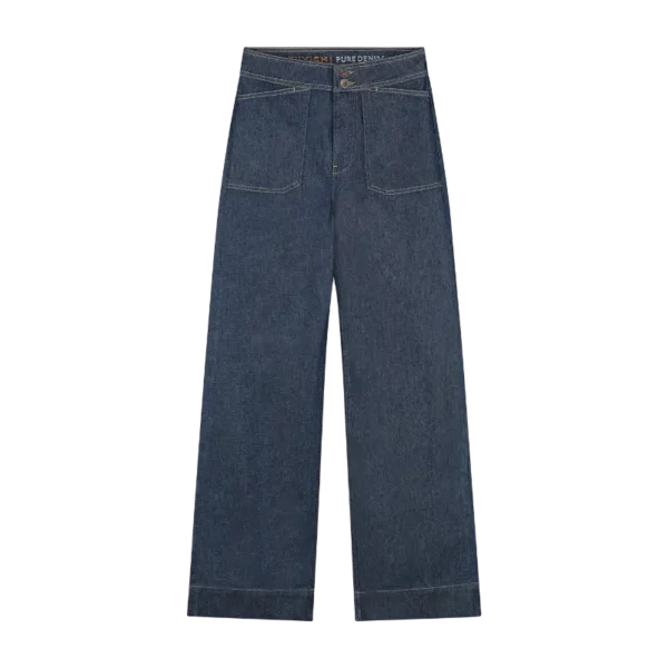 Kuyichi Jeans Farrah 2024303 Donkerblauw