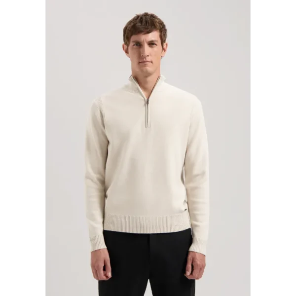 405602-AW24_107_1 Dstrezzed Trui Fell 405602-AW24 Off-White