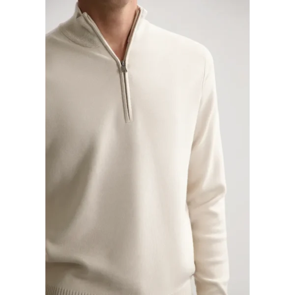 405602-AW24_107_3 Dstrezzed Trui Fell 405602-AW24 Off-White