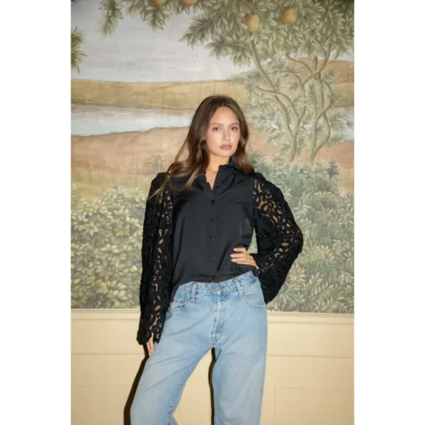 Amaya-43 Studio Amaya Blouse Hope Zwart