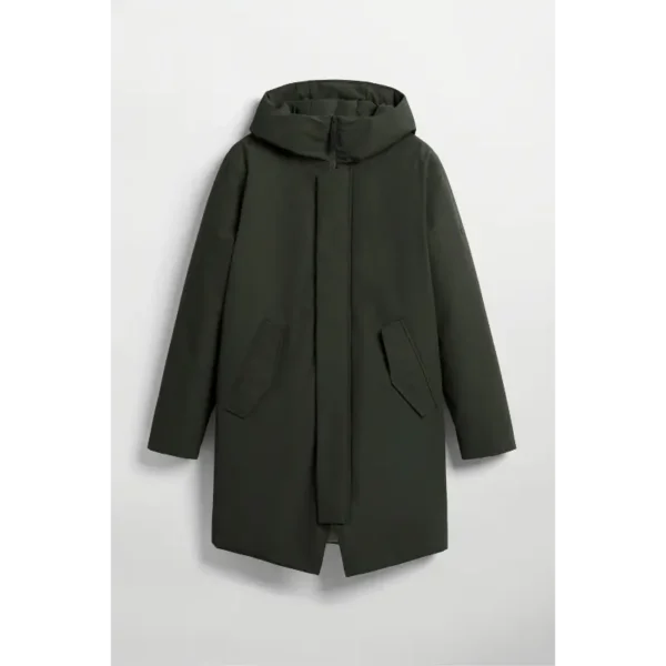 Gunter_ELVINE_wintercoat_shelter_green_flatshot Elvine Jas Gunter 193013 Shelter Green