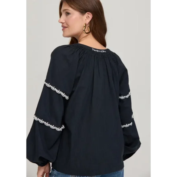 Harper&Yve Blouse Kady DW24C602 Zwart