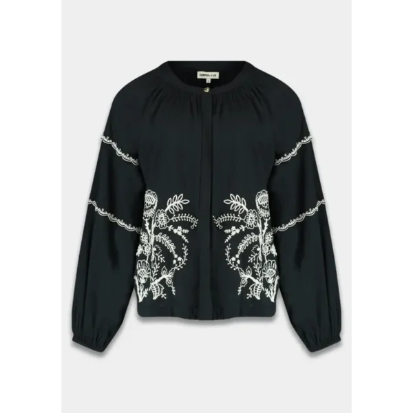 Harper&Yve Blouse Kady DW24C602 Zwart