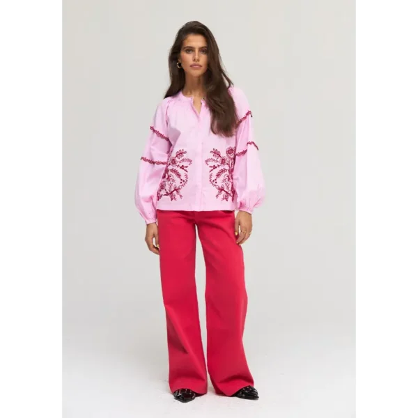 Harper&Yve Blouse Kady DW24C602 Roze