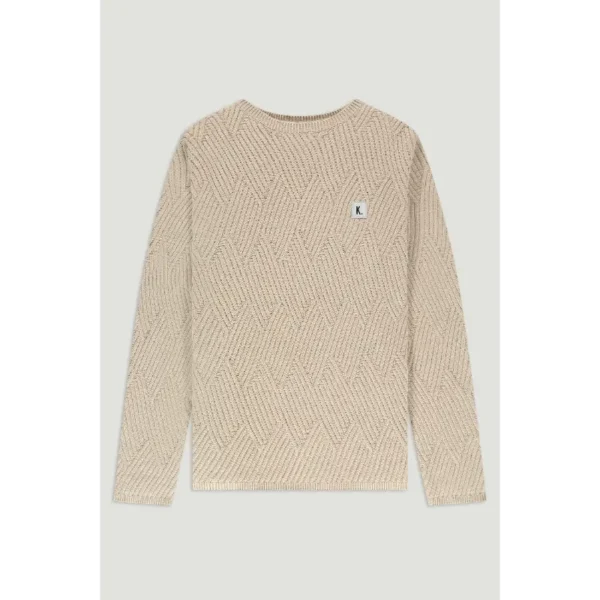 KNjeff_linen_2-28456 Kultivate Trui Jeff 2401040800 Off-White