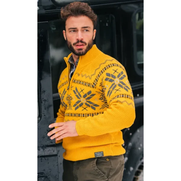 NZA243.-150 NZA Trui 24KN408 Geel