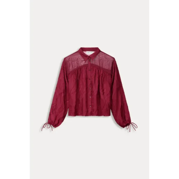 POM-Amsterda_FW2425_400_SP8030_2 POM Amsterdam Top SP8030 Rood