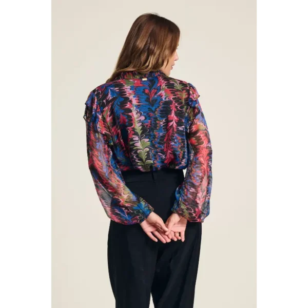 POM-Amsterda_FW2425_998_SP8066_4 POM Amsterdam Blouse SP8066 Multicolour