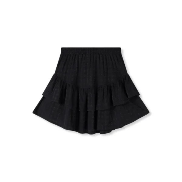 R2408239504_999_04 Refined Department Rok Max Glitter R2408239504 Zwart