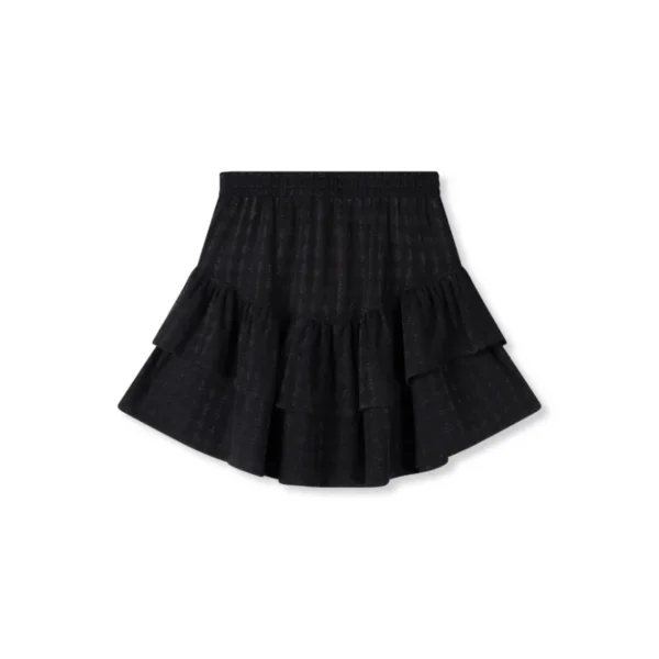 R2408239504_999_05 Refined Department Rok Max Glitter R2408239504 Zwart