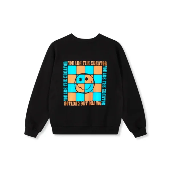 R2408822517_999_04 Refined Department Sweater Jayne R2408822517 Zwart