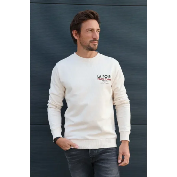 Kultivate Sweater La Poire 2401041005 Off-White