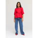 Harper&Yve Top Vivian DW24P606 Rood