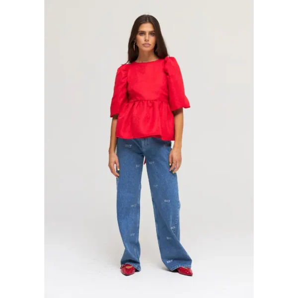Harper&Yve Top Vivian DW24P606 Rood