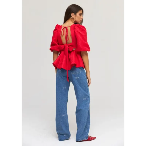 Harper&Yve Top Vivian DW24P606 Rood