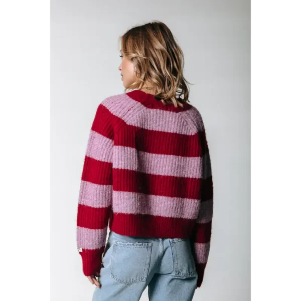 WK115020-600-Red-15166 Colourful Rebel Trui Kinza WK115020 Rood