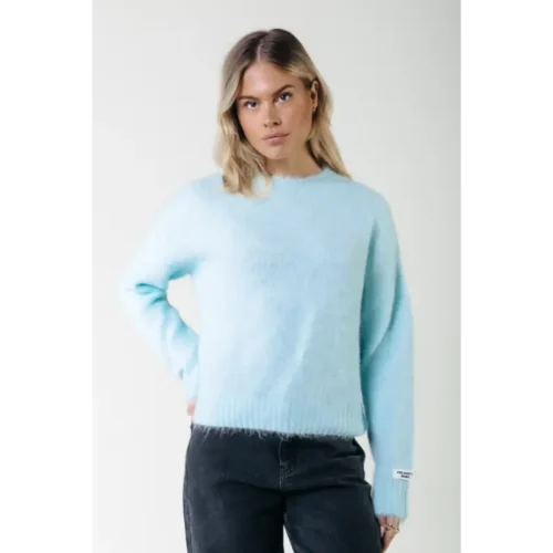 WK116155-667-Lightbabyblue-21681 Colourful Rebel Trui Olivia WK116155 Blauw