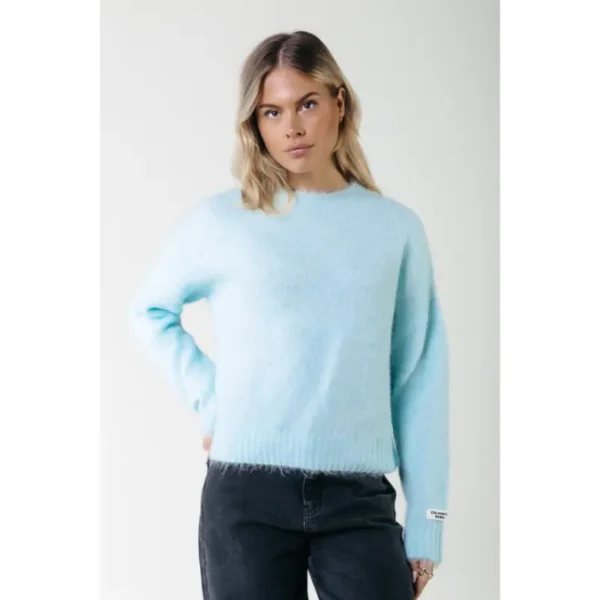 WK116155-667-Lightbabyblue-21681 Colourful Rebel Trui Olivia WK116155 Blauw