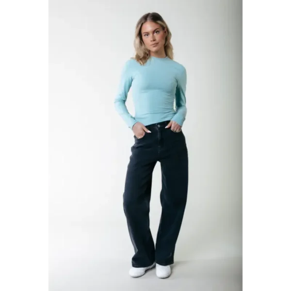 WP116181-567-Darkgreydenim-21906 Colourful Rebel Jeans Gaias WP116181 Dark Grey