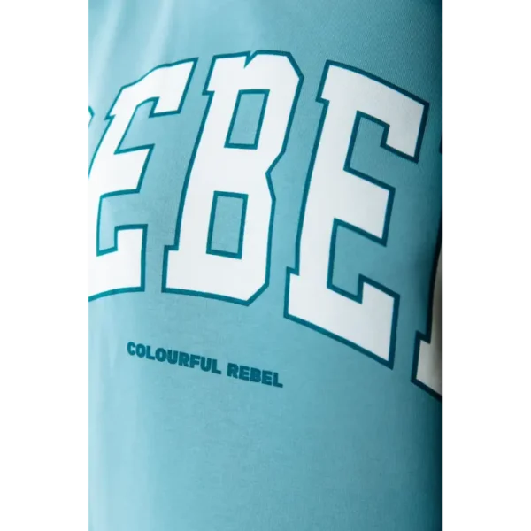 WS416200-522-Mineralblue-21624 Colourful Rebel Trui Rebel WS416200 Blauw